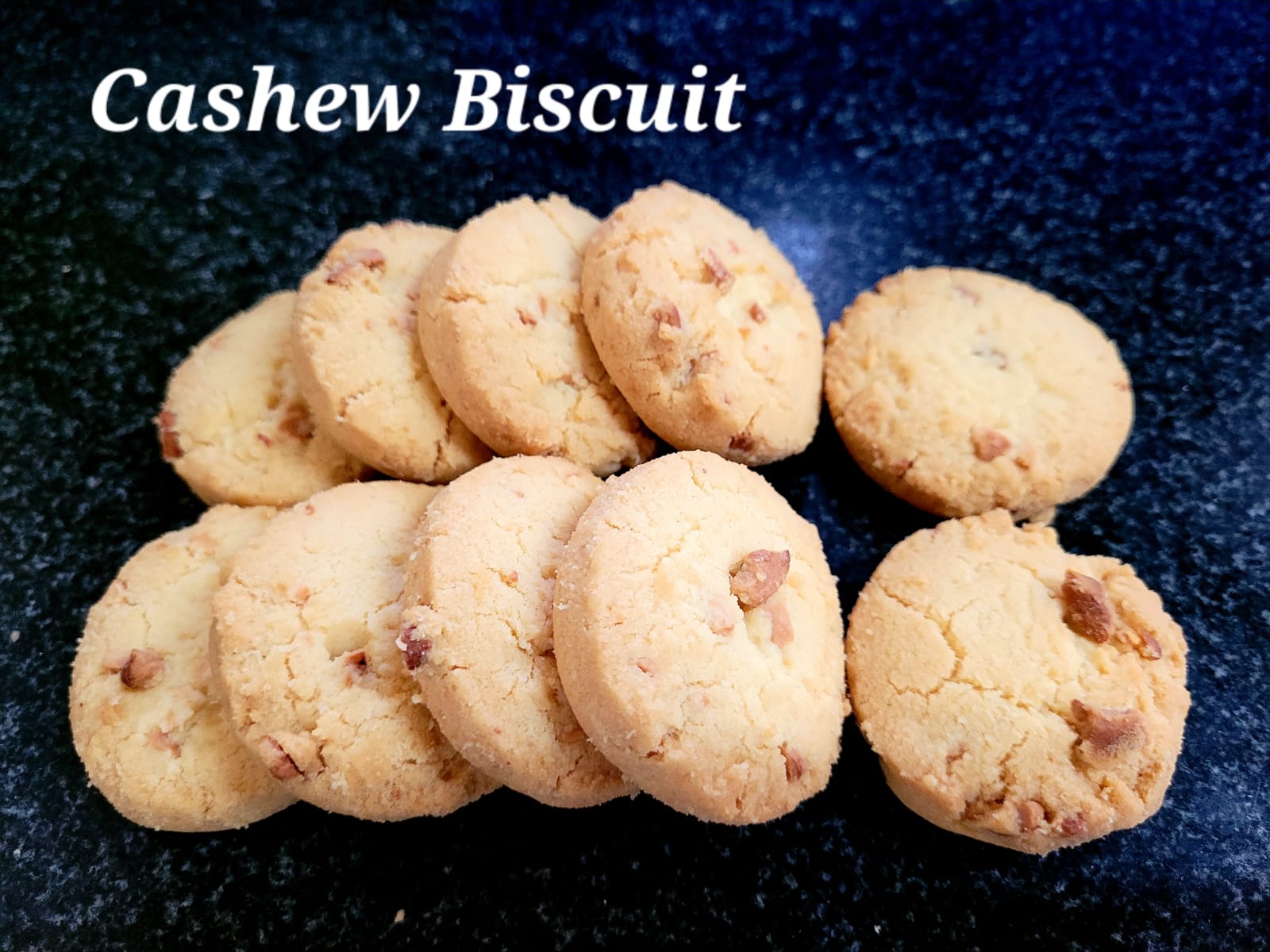 Cashew biscuits