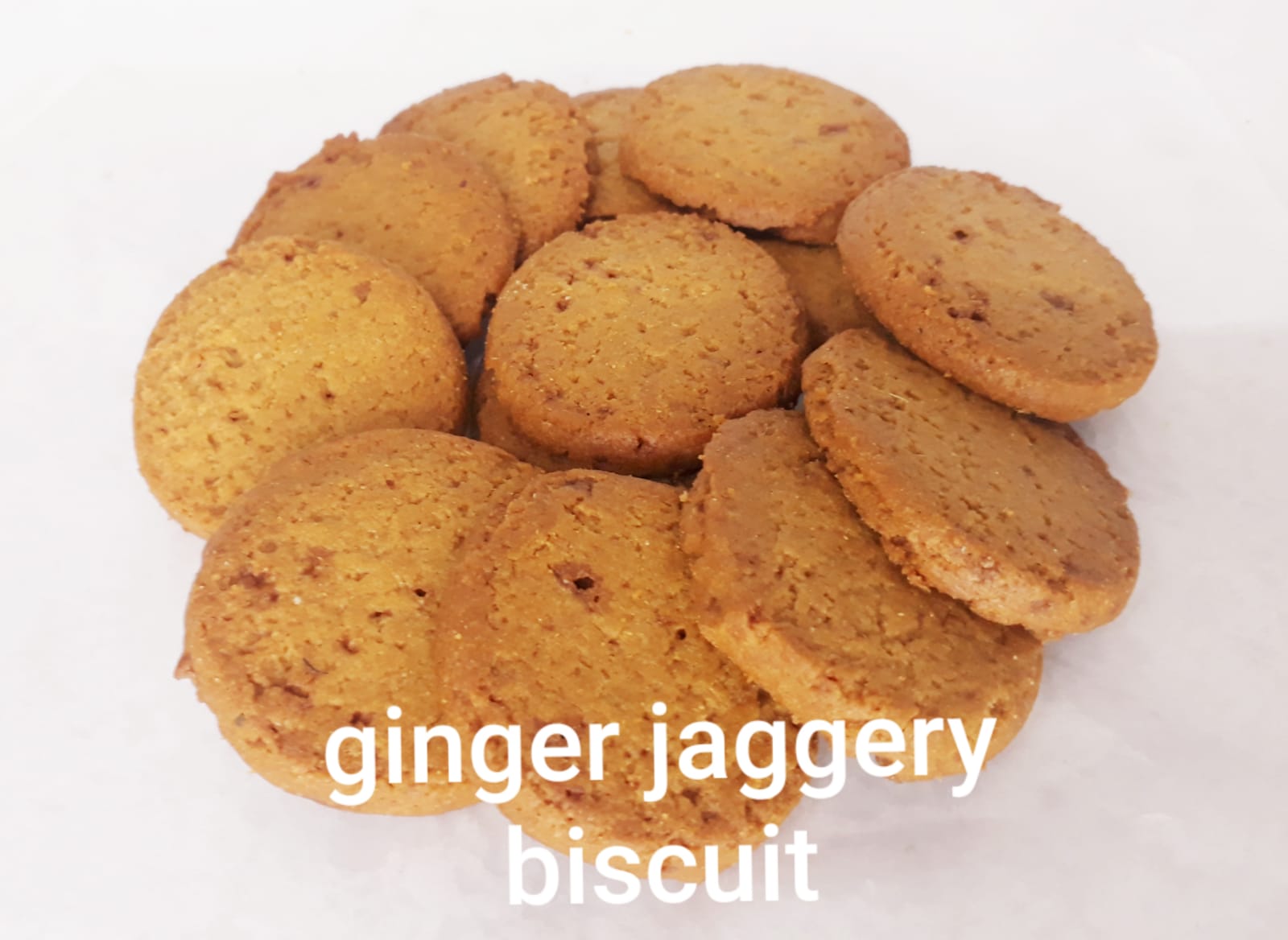 Ginger Jaggery biscuits